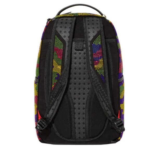 Sprayground “Trinity Inverted Reality” Backpack – 18″ Multicolor Crystals – NWT - Picture 6 of 9